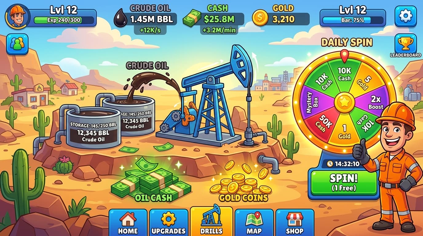 Oily Business Gameplay